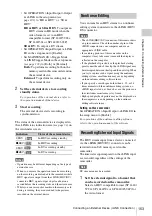 Preview for 153 page of Sony HANDYCAM PMW-320K Operating Instructions Manual