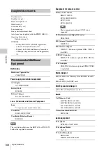 Preview for 168 page of Sony HANDYCAM PMW-320K Operating Instructions Manual