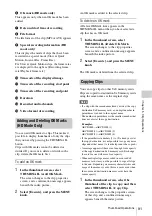 Preview for 91 page of Sony HANDYCAM PMW-350L Operating Instructions Manual