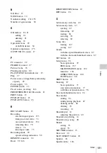 Preview for 181 page of Sony HANDYCAM PMW-350L Operating Instructions Manual