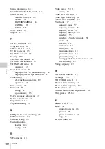 Preview for 182 page of Sony HANDYCAM PMW-350L Operating Instructions Manual