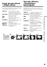 Предварительный просмотр 49 страницы Sony Handycam Vision CCD-TRV107E Operating Instructions Manual