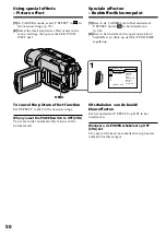 Предварительный просмотр 50 страницы Sony Handycam Vision CCD-TRV107E Operating Instructions Manual