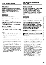 Preview for 63 page of Sony Handycam Vision CCD-TRV107E Operating Instructions Manual