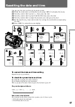 Preview for 57 page of Sony Handycam Vision CCD-TRV16 Operating Instructions Manual