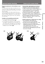 Предварительный просмотр 23 страницы Sony Handycam Vision CCD-TRV54E Operating Instructions Manual