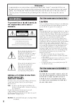 Preview for 2 page of Sony Handycam Vision CCD-TRV62 Operating Instructions Manual