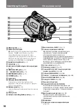 Preview for 92 page of Sony HANDYCAM VISION CCD-TRV64E Operating Instructions Manual