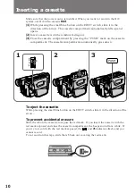 Предварительный просмотр 10 страницы Sony Handycam Vision CCD-TRV715 Operating Instructions Manual