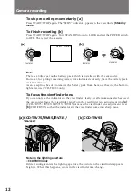 Предварительный просмотр 12 страницы Sony Handycam Vision CCD-TRV715 Operating Instructions Manual