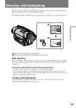 Предварительный просмотр 33 страницы Sony Handycam Vision CCD-TRV715 Operating Instructions Manual