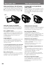 Preview for 26 page of Sony HANDYCAM VISION CCD-TRV94 Operating Instructions Manual