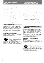 Preview for 32 page of Sony HANDYCAM VISION CCD-TRV94 Operating Instructions Manual