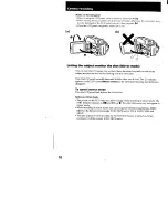 Preview for 19 page of Sony Handycam Vision CCD-TRV95 Operating Instructions Manual