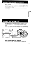 Preview for 66 page of Sony Handycam Vision CCD-TRV95 Operating Instructions Manual