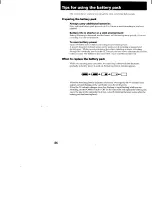 Preview for 89 page of Sony Handycam Vision CCD-TRV95 Operating Instructions Manual