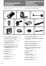 Предварительный просмотр 7 страницы Sony Handycam Vision DCR-SC100 Operating Instructions Manual