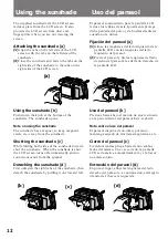 Предварительный просмотр 13 страницы Sony Handycam Vision DCR-SC100 Operating Instructions Manual