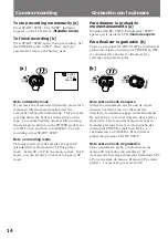 Предварительный просмотр 15 страницы Sony Handycam Vision DCR-SC100 Operating Instructions Manual