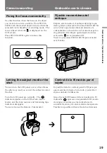 Предварительный просмотр 20 страницы Sony Handycam Vision DCR-SC100 Operating Instructions Manual