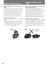 Предварительный просмотр 23 страницы Sony Handycam Vision DCR-SC100 Operating Instructions Manual