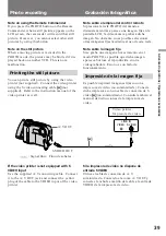 Предварительный просмотр 40 страницы Sony Handycam Vision DCR-SC100 Operating Instructions Manual