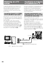 Предварительный просмотр 49 страницы Sony Handycam Vision DCR-SC100 Operating Instructions Manual