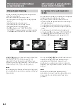 Предварительный просмотр 85 страницы Sony Handycam Vision DCR-SC100 Operating Instructions Manual