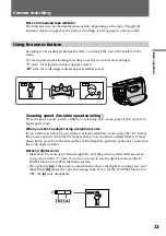 Preview for 13 page of Sony Handycam Vision DCR-TRV5 Operating Instructions Manual