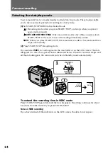 Preview for 14 page of Sony Handycam Vision DCR-TRV5 Operating Instructions Manual