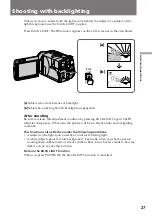 Preview for 27 page of Sony Handycam Vision DCR-TRV5 Operating Instructions Manual