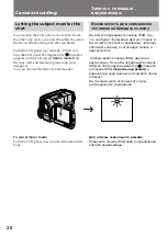 Предварительный просмотр 20 страницы Sony Handycam Vision DCR-TRV5E Operating Instructions Manual