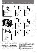 Предварительный просмотр 55 страницы Sony Handycam Vision DCR-TRV5E Operating Instructions Manual