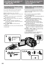 Предварительный просмотр 68 страницы Sony Handycam Vision DCR-TRV5E Operating Instructions Manual