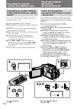 Предварительный просмотр 72 страницы Sony Handycam Vision DCR-TRV5E Operating Instructions Manual