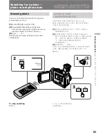 Preview for 62 page of Sony Handycam Vision DCR-TRV7E Operating Instructions Manual