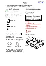 Preview for 21 page of Sony HAR-D1000 - Hard Disc Audio Recorder Service Manual