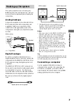 Preview for 7 page of Sony HAR-LH500 Operating Instructions Manual