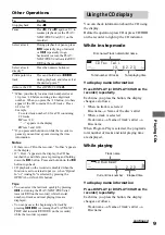 Preview for 9 page of Sony HAR-LH500 Operating Instructions Manual