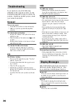 Preview for 36 page of Sony HAR-LH500 Operating Instructions Manual