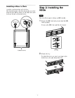 Предварительный просмотр 14 страницы Sony HAW-EIBU Installation Manual