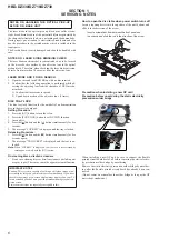 Предварительный просмотр 6 страницы Sony HBD-DZ330 Service Manual