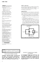 Предварительный просмотр 2 страницы Sony HBD-TZ140 Service Manual