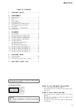 Предварительный просмотр 3 страницы Sony HBD-TZ140 Service Manual