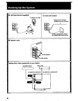 Предварительный просмотр 6 страницы Sony HCD-241 Primary Operating Instructions Manual