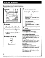 Предварительный просмотр 8 страницы Sony HCD-241 Primary Operating Instructions Manual