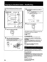 Предварительный просмотр 16 страницы Sony HCD-241 Primary Operating Instructions Manual