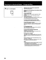 Предварительный просмотр 18 страницы Sony HCD-241 Primary Operating Instructions Manual