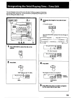 Предварительный просмотр 19 страницы Sony HCD-241 Primary Operating Instructions Manual