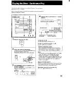 Предварительный просмотр 13 страницы Sony HCD-251 Operating Instructions Manual